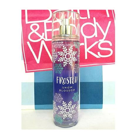 frosted snow blossom bath and body works